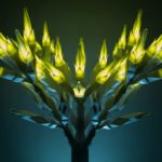 3DPrinting.Lighting_3d printed trees_Se Yoon Park_light_dark